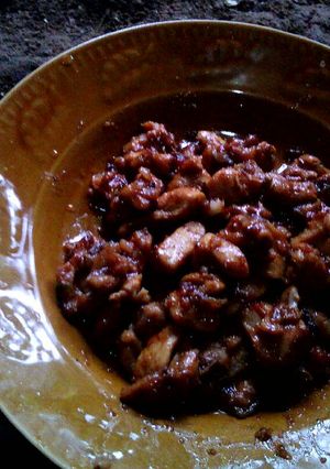 Foto resep Ayam bumbu kacang