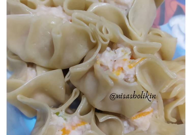 Resep 4. Dimsum isi Ayam | Cara Membuat 4. Dimsum isi Ayam Yang Enak dan Simpel