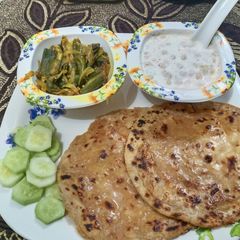 A picture of Kurkuri bhindi.