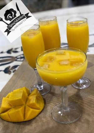 A picture of Mango juice.