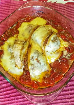 Paradicsomos csirkemell recept fotója