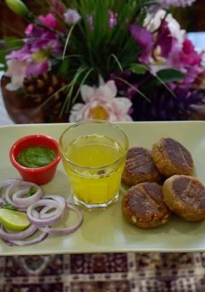 A picture of Mix Vegetable Walnut Kebab.
