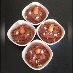 A picture of Chikoo Halwa.