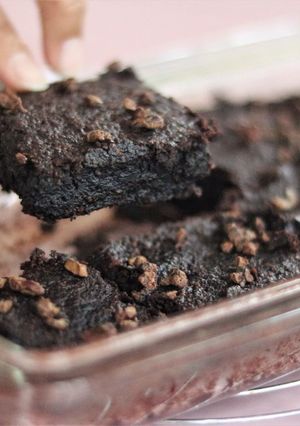 Foto resep Vegan Beet Brownie (Gluten free)