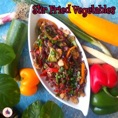 A picture of Stir Fried Vegetables.