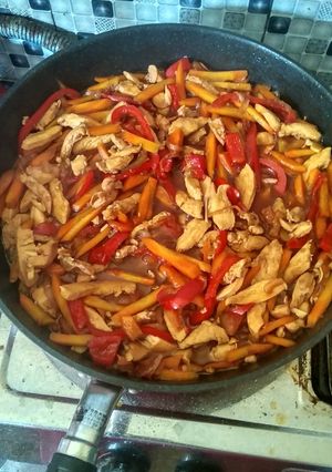 Foto resep Ayam Tomat Paprika Saos Teriyaki
