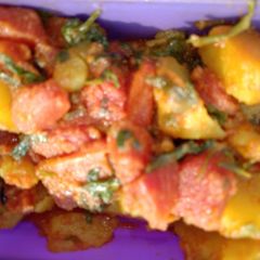 A picture of Aloo gajar Sabji.