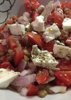 Φωτογραφία της συνταγής Δροσερή καλοκαιρινή φακοσαλάτα