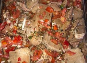 Una foto de Lengua a la Vinagreta
