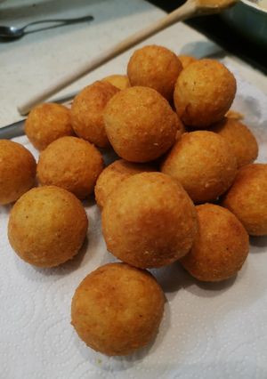 Sajtgolyó recept fotója