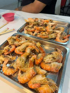 鹽烤蝦 的食譜成品照片