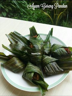 Foto resep Ayam Goreng Pandan