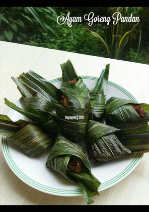 Foto resep Ayam Goreng Pandan
