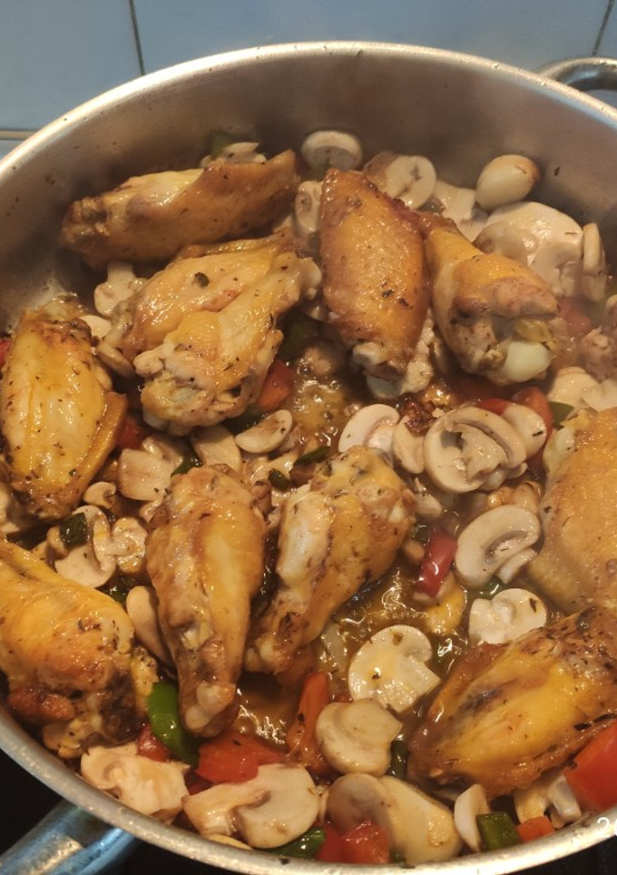 Una foto de Pollo con verduras, sano y riquísimo