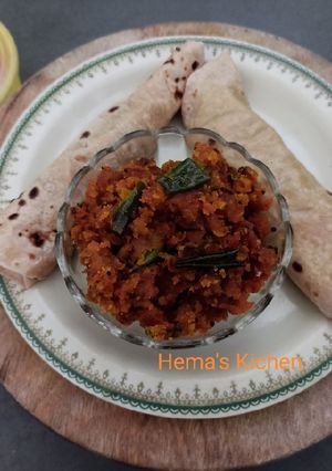 ગાજર નું લોટવાળું શાક (Gajar Lot Valu Shak Recipe In Gujarati) રેસીપી મુખ્ય ફોટો