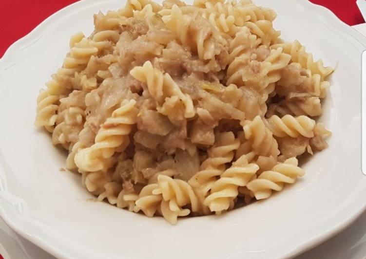 Fusilli con finocchio e tonno