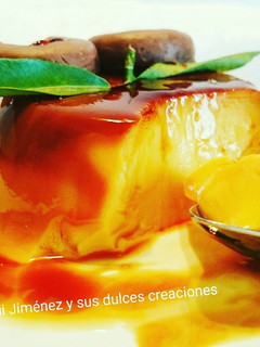 Una foto de Flan de vainilla y anis