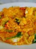 ออมเล็ตผงกะหรี่ไข่ละมุน