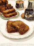 Plumcake di banane e nocciole
