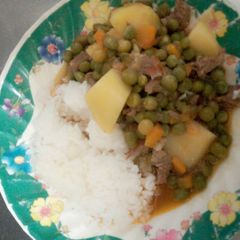 A picture of Minji stew.