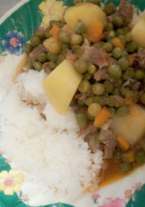 A picture of Minji stew.