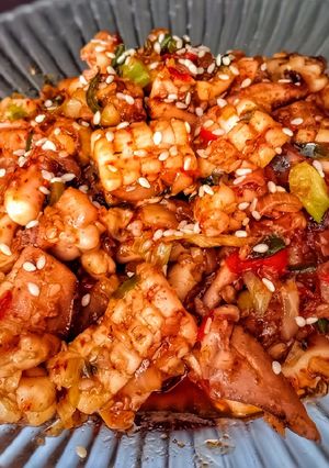 Foto resep Cumi pedas