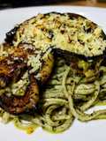 BERENJENA🍆Y Pasta🍝al Pesto de🥜Maní...!