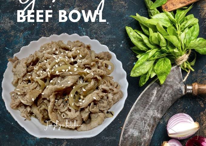 Resep Yoshinoya Beef Bowl (Cocok Untuk Diet)