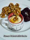 Kurma Walnut Milkshake