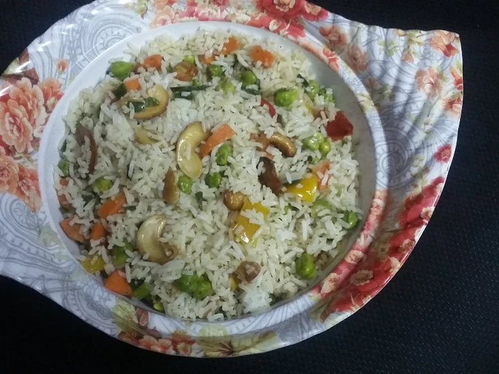 Easy Way Prepare Recipe Mixed Fried Rice that is Really Delicious, Appealing}