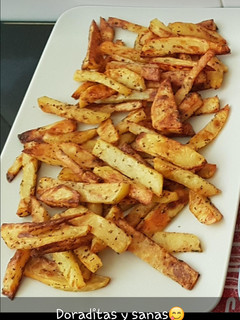 Una foto de Patatas fritas al horno