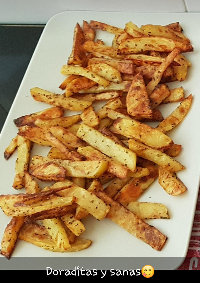 Una foto de Patatas fritas al horno