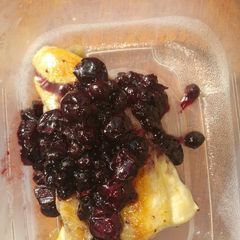 A picture of Blueberry-Chili Chicken.