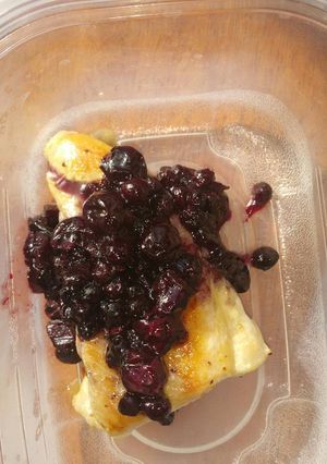 A picture of Blueberry-Chili Chicken.