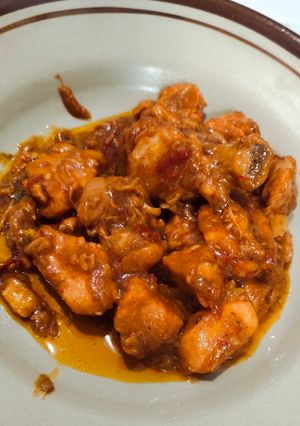 Foto resep Rendang ayam