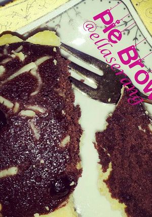 Foto resep Pie Brownies Choco Cheese