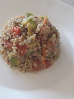 Una foto de Ensalada de quinoa