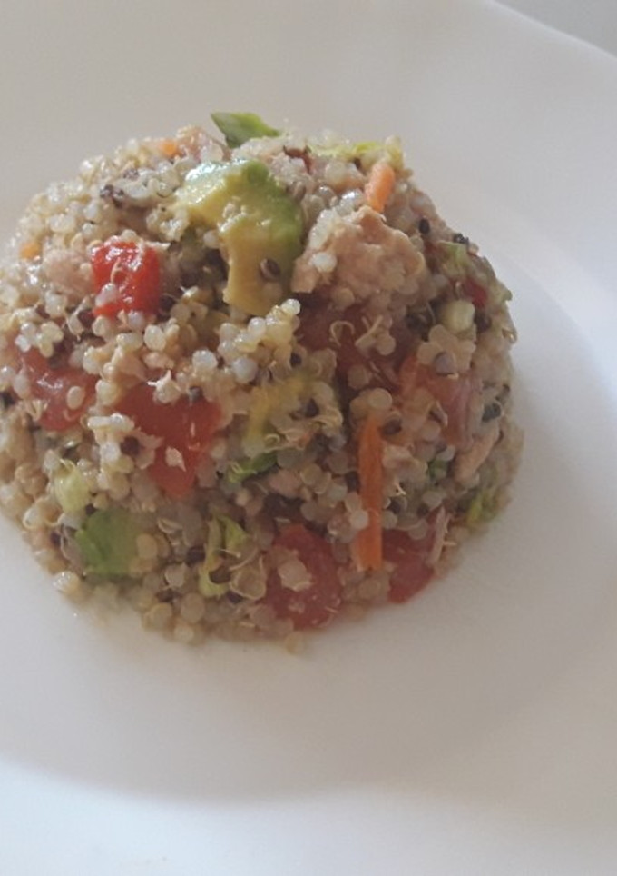 Una foto de Ensalada de quinoa