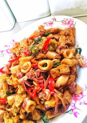 Foto resep Tumis Tahu Cumi
