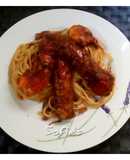 Linguini με αστακό καραβίδες και γαρίδες Αμβρακικού!!! 😘😘😘
