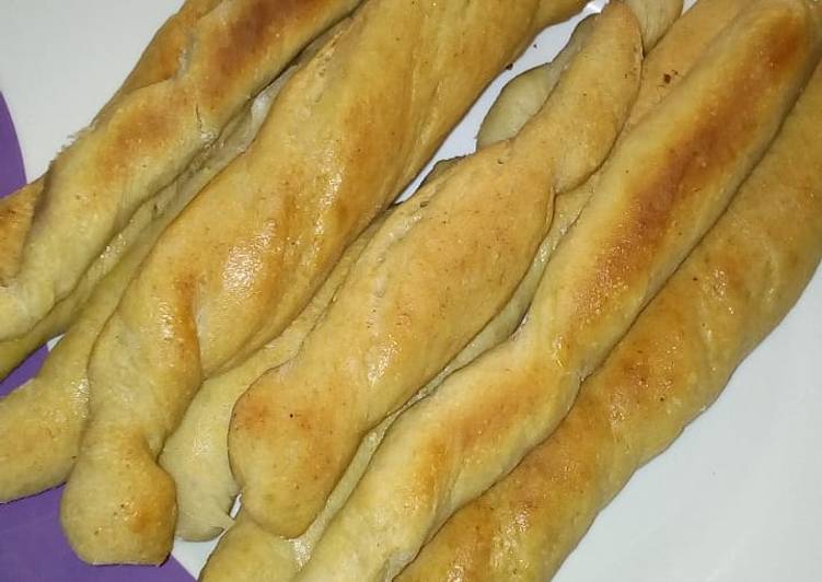 Simple Way to Prepare Super Quick Homemade Soft bread sticks Cooking Basics for Newbies