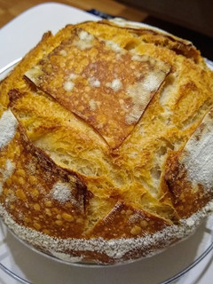 Una foto de Hogaza de masa madre de medio kilo