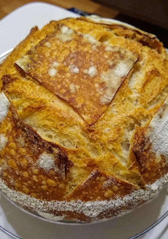 Una foto de Hogaza de masa madre de medio kilo