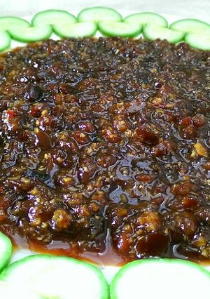 Hình của món Tương Hột Xào Sả (Món Chay).
