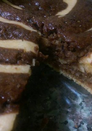 صورة لوصفة كيكة التايجر من دون بيض