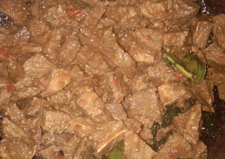 Bistik Sapi Idul Adha