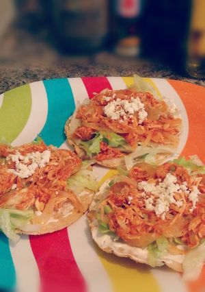 Una foto de ⭐Tostadas de Tinga⭐