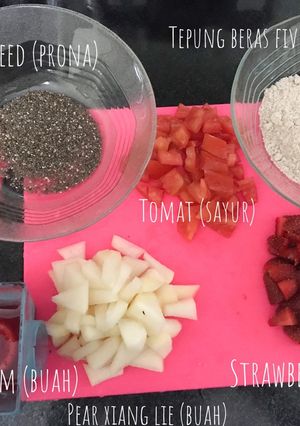 Foto resep Resep MPASI 6M menu 4⭐️ Bubur Buah