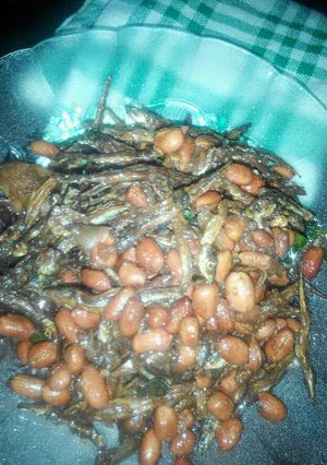 Foto resep Sambel goreng teri kacang
