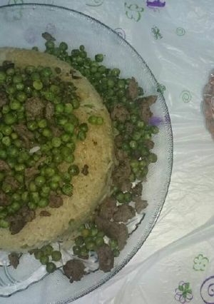 صورة لوصفة ارز بالبازيلاء
